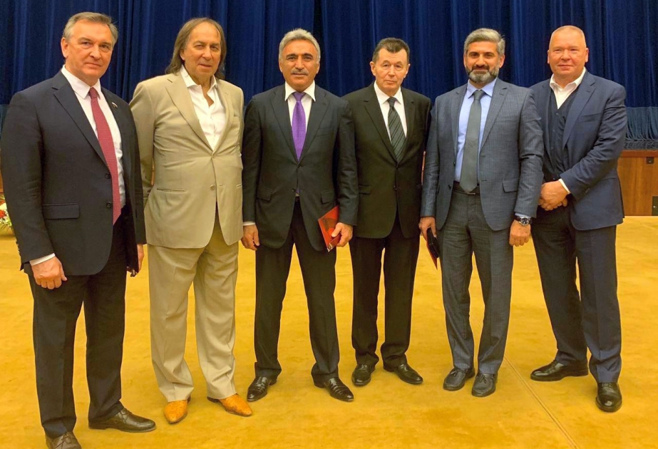 Azərbaycan nümayəndə heyəti Moskvada “Qızıl kəmər” mükafatının təqdim olunması mərasimində iştirak edib