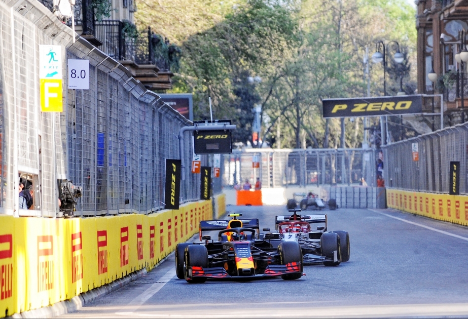 SOCAR F-1阿塞拜疆大奖赛第三场自由练习赛开赛