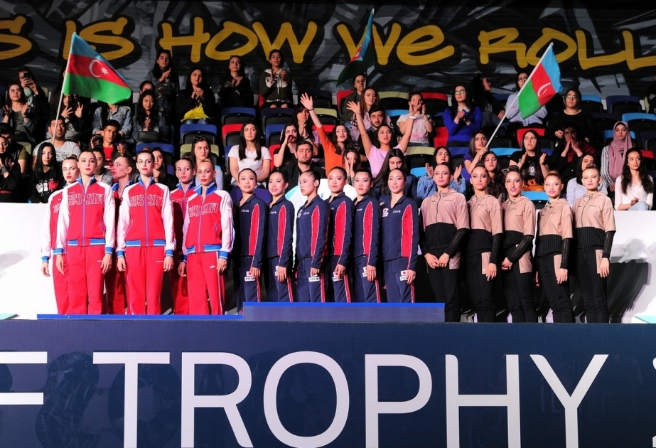 Coupe du monde de gymnastique rythmique : l'équipe du Japon remporte l'or