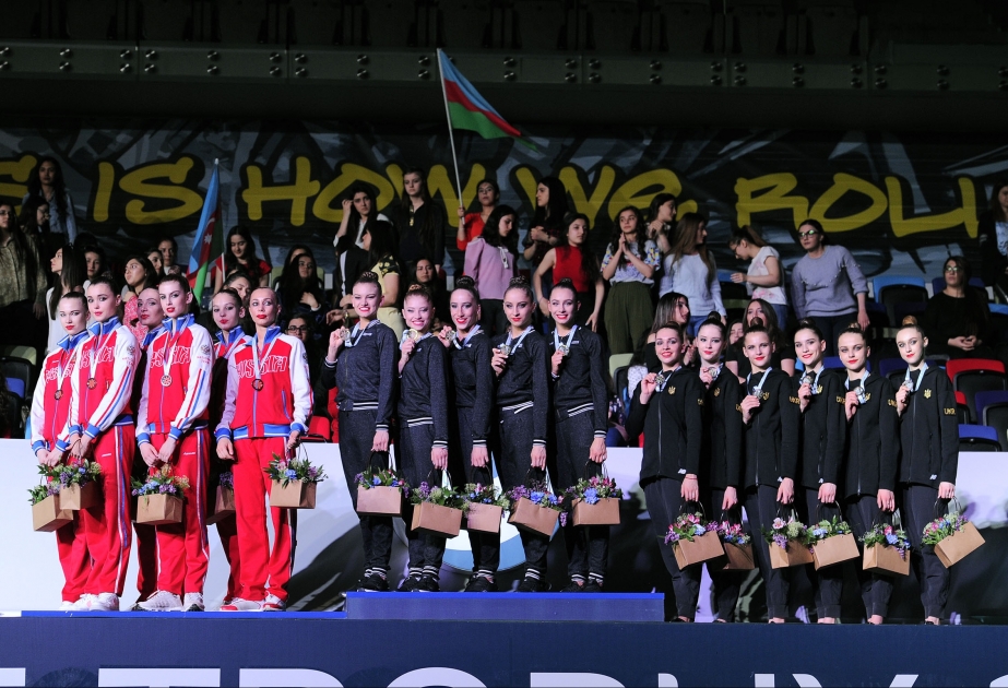Bakıda keçirilən bədii gimnastika üzrə dünya kuboku turnirinə yekun vurulub