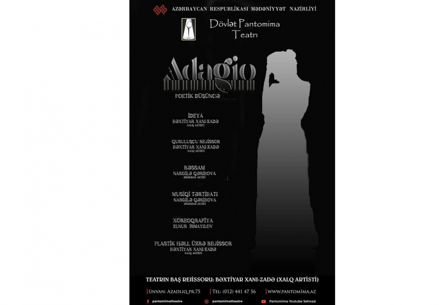 “Adagio” Pantomima Teatrının səhnəsində
