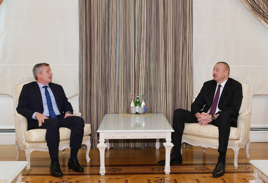 President Ilham Aliyev received President of Argentine Chamber of Deputies VIDEO