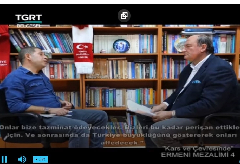 “TGRT Belgesel” kanalı erməni cinayətlərindən bəhs edən geniş reportaj yayımlayıb