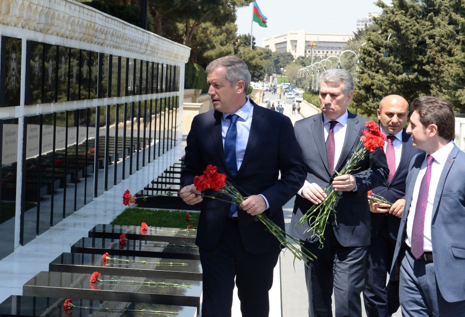 President of Argentine Chamber of Deputies visits Alley of Martyrs