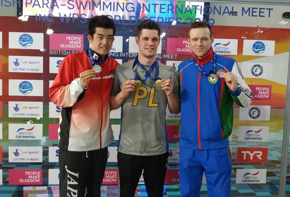 Azərbaycanın paralimpiyaçı üzgüçüsü dünya seriyasında ikinci medalını qazanıb