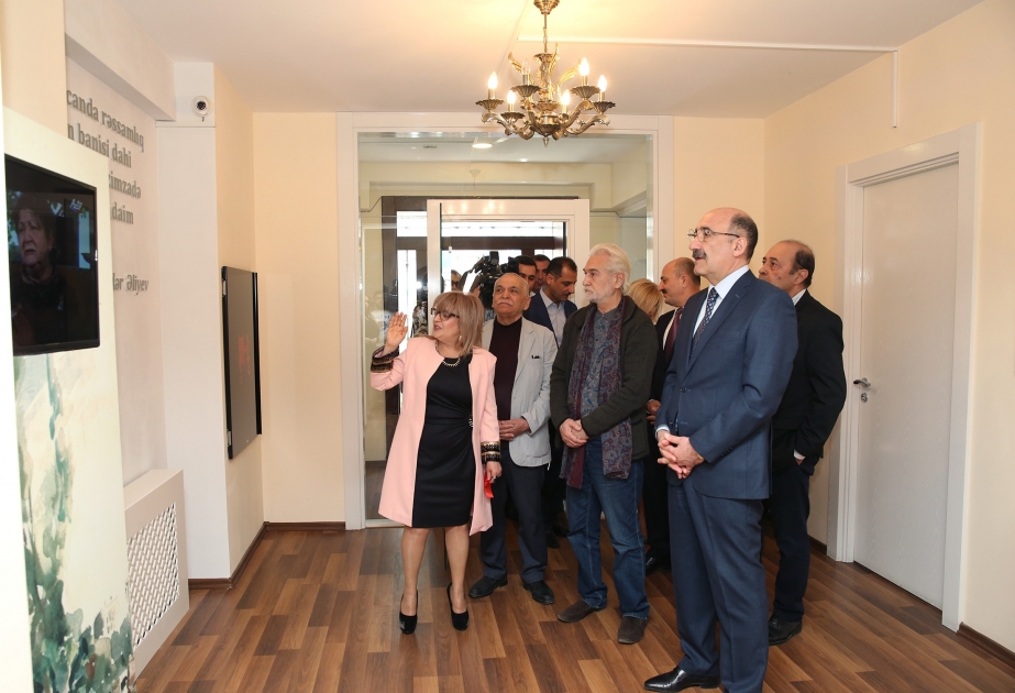 Bakıda Xalq rəssamı Əzim Əzimzadənin xatirə muzeyinin açılışı olub