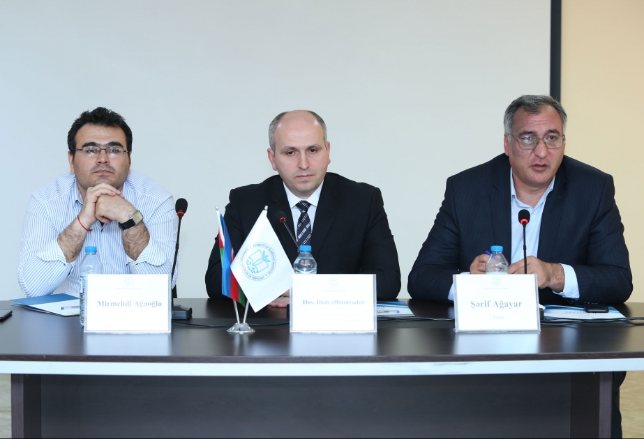 Azərbaycan İlahiyyat İnstitutunda yazıçılarla görüş keçirilib