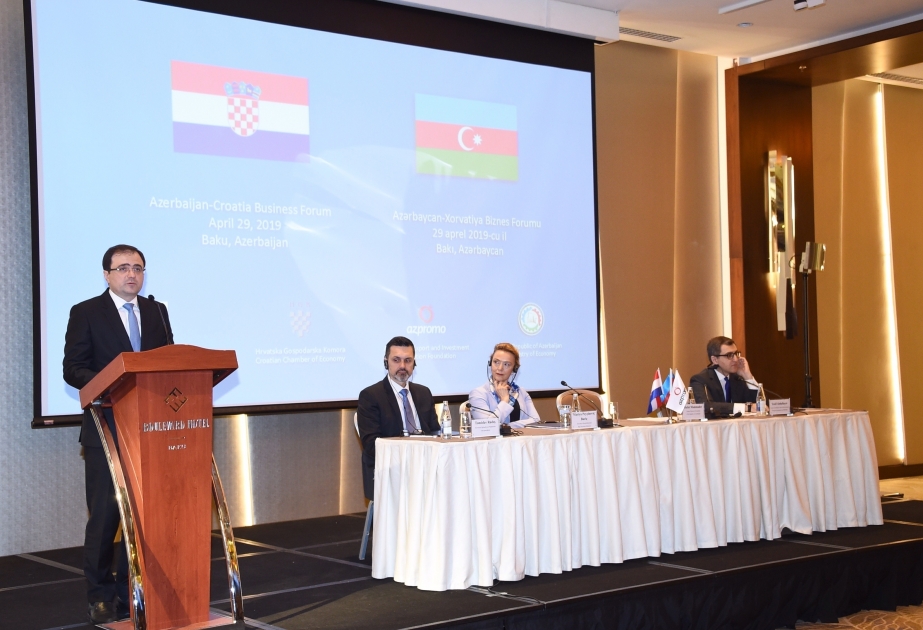 Se invita a los empresarios croatas a aprovechar el favorable clima de inversión y de negocios en Azerbaiyán