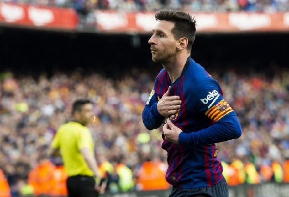 Lionel Messi yeni ordenə layiq görülüb