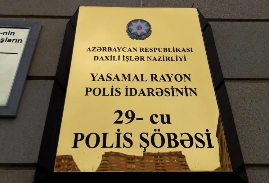 Yasamal rayonunda nəqliyyat vasitəsini qaçırmaqda şübhəli bilinən şəxs saxlanılıb