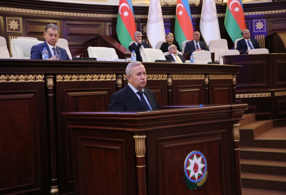 “Kimyəvi Elementlərin Dövrü Qanunu”nun kəşfinin 150 illiyinə həsr olunan elmi sessiya keçirilib