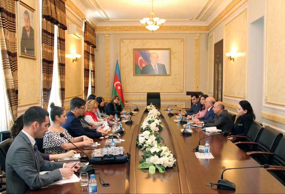 ABŞ nümayəndə heyətinə Azərbaycanın multikultural dəyərləri barədə məlumat verilib