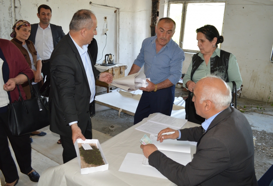 Balakənli kümçülərə ipəkqurdlarının paylanılmasına başlanılıb