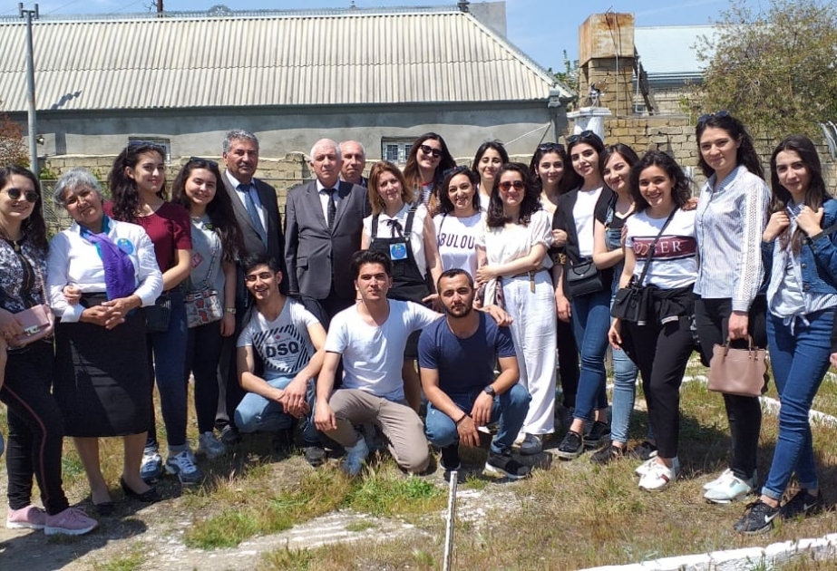 Dövlət Pedaqoji Universitetinin tələbələri hidrometeorologiya xidmətinin inkişaf tarixi haqqında məlumatlandırılıblar