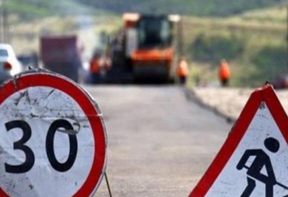 Paytaxtın bu ərazilərindəki yollarda təmir və rənglənmə işləri aparılır