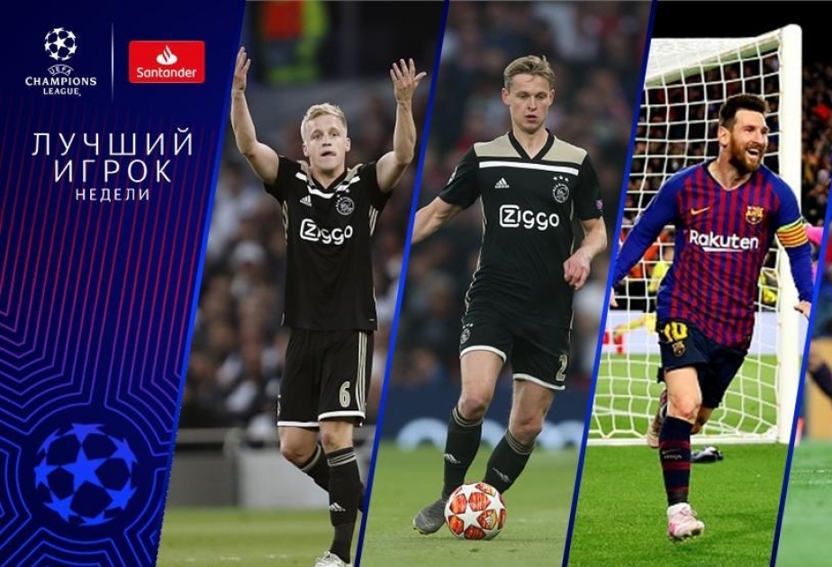 UEFA Çempionlar Liqası: Həftənin oyunçusu adına namizədlər açıqlanıb