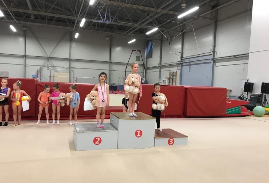 Riqada keçirilən gimnastika turnirində həmyerlimiz ikinci yeri tutub