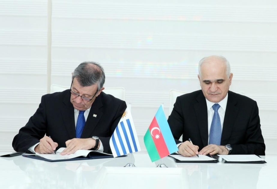 Azerbaiyán y Uruguay firman acuerdo de cooperación económica, comercial y técnica