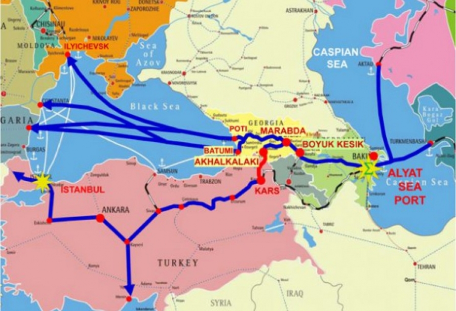 Mehmet Cahit Turhan: Türkiyə ilə Azərbaycan Avrasiyanın nəqliyyat xəritəsini yenidən yaradır