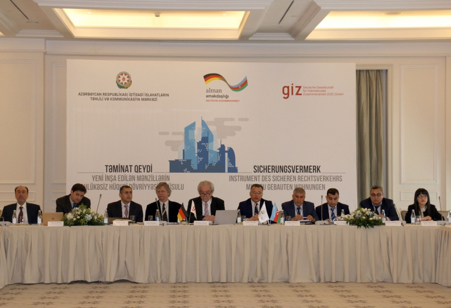 Yeni mənzillərin təhlükəsiz hüquqi dövriyyəsinin üsuluna dair müzakirələr aparılıb  YENİLƏNİB