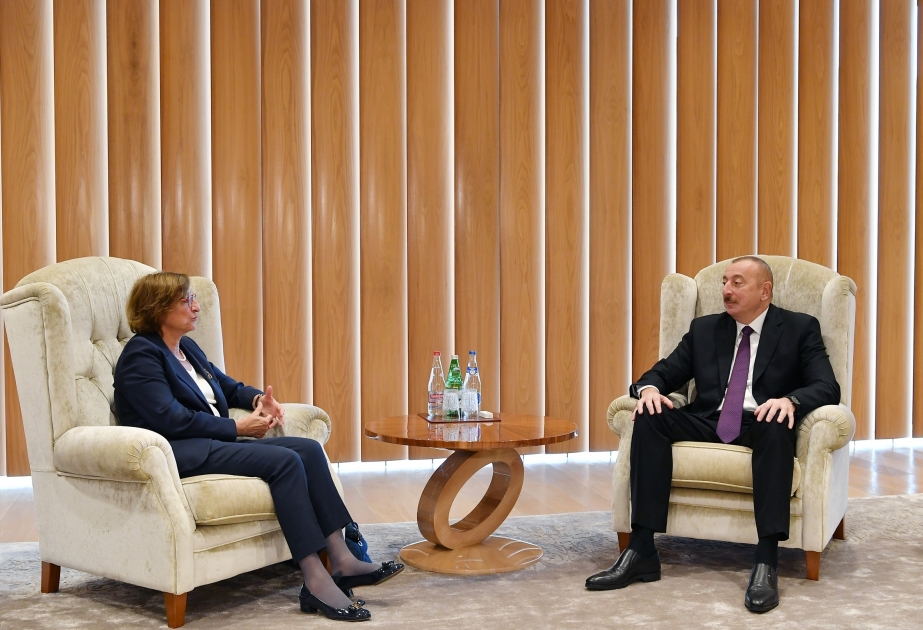 Ilham Aliyev recibe al Secretario General Adjunto del Consejo de Europa