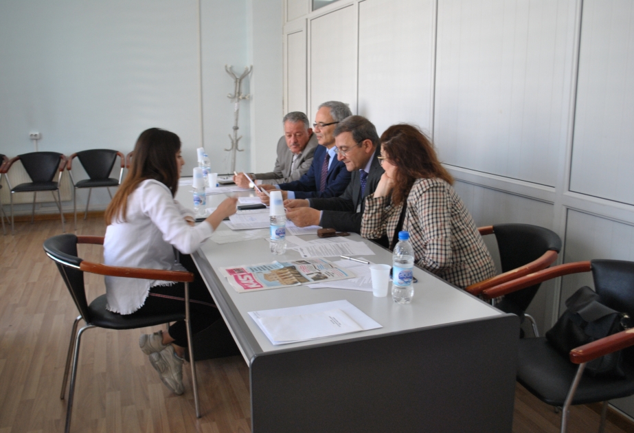 Jurnalistika üzrə magistratura ixtisaslaşmalarına qəbul üçün qabiliyyət imtahanı keçirilib