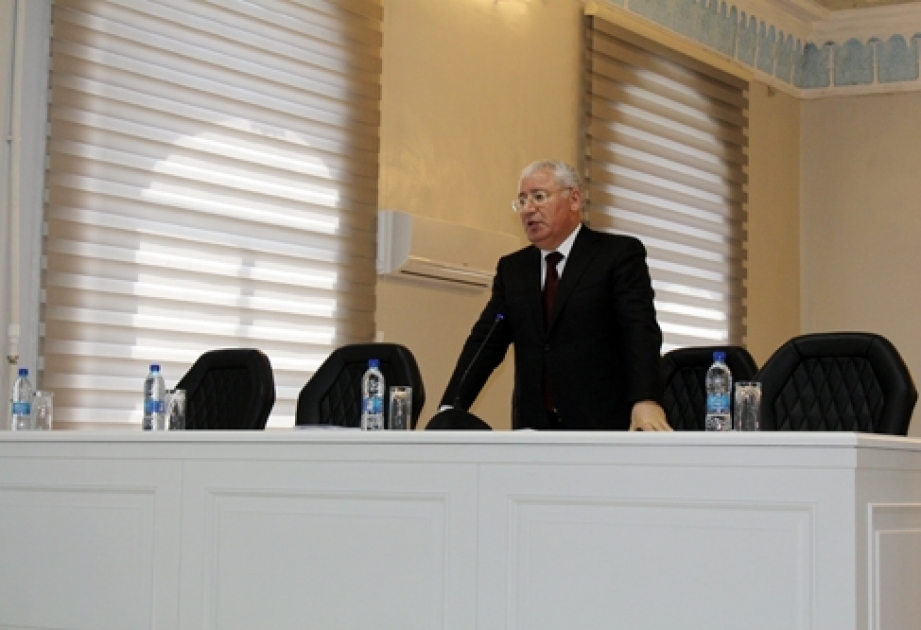 Dəniz Akademiyasında Ulu Öndərin xatirəsinə həsr olunan XIV beynəlxalq elmi-texniki konfrans işə başlayıb