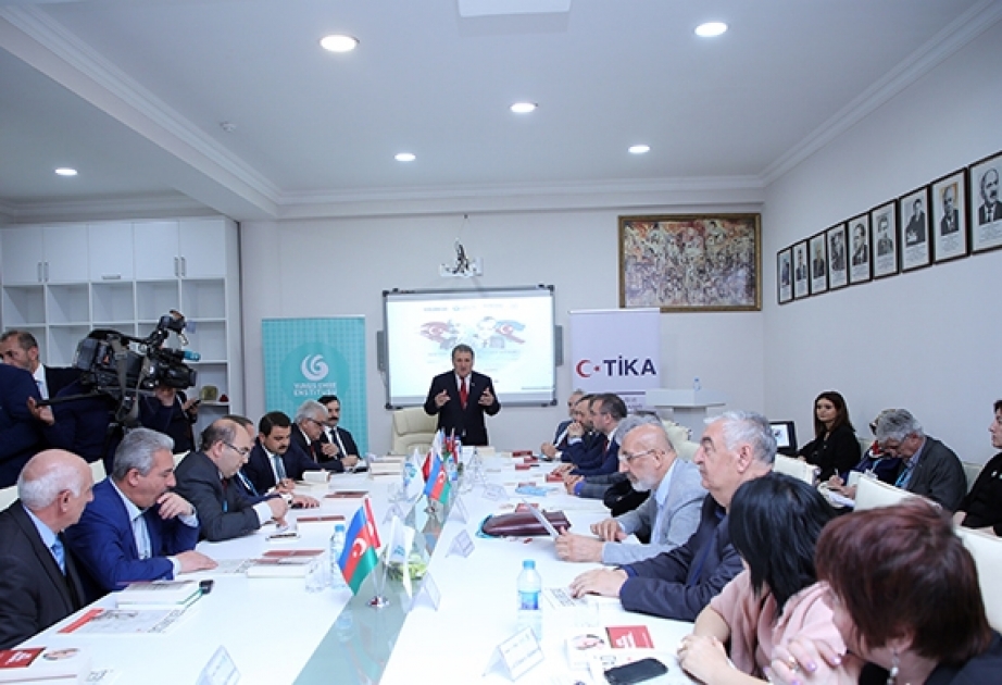 “Mehmet Akif Ərsoydan Bəxtiyar Vahabzadəyə - iki şair bir şeir” mövzusunda beynəlxalq elmi panel