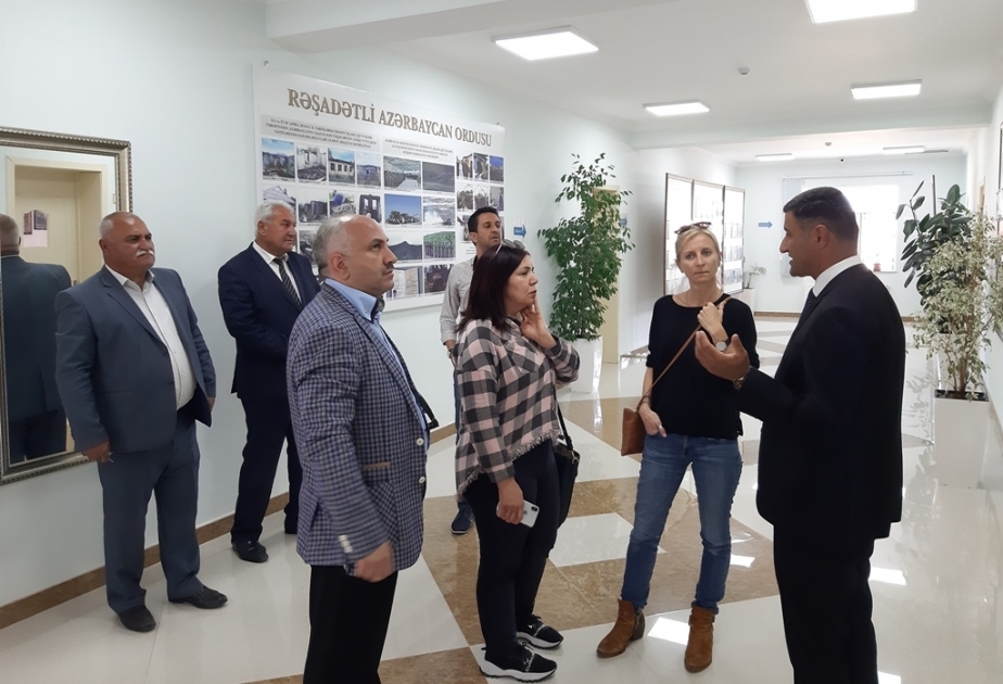 Daxili Köçürülmə üzrə Monitorinq Mərkəzinin nümayəndə heyəti Cocuq Mərcanlıda olub