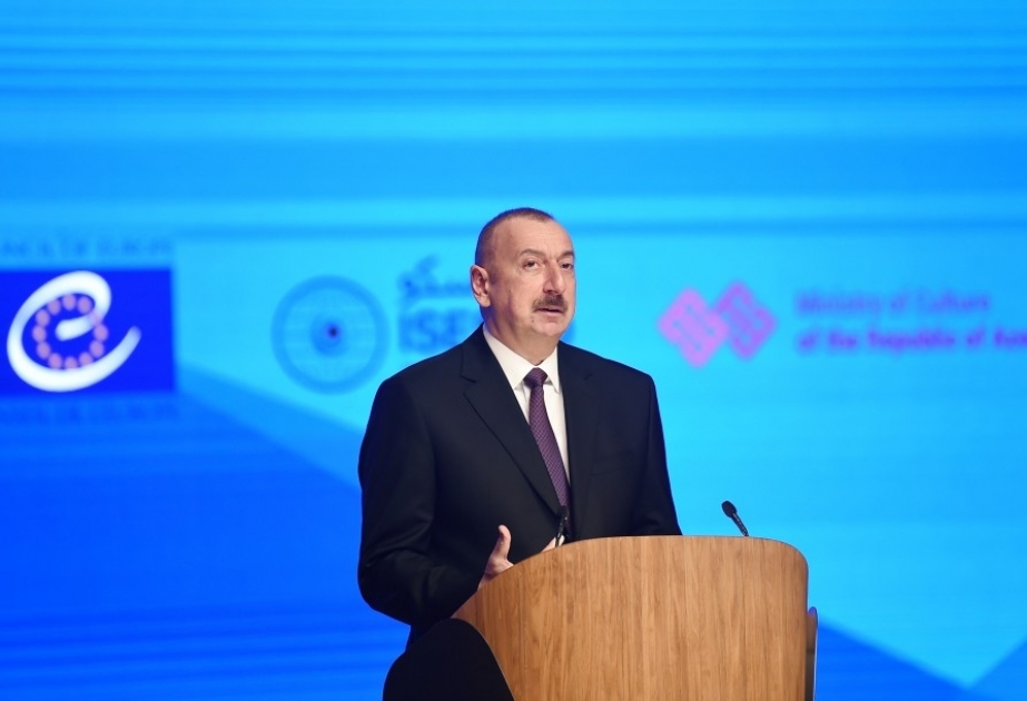 Azərbaycan Prezidenti: Multikulturalizm bizim üçün həyat tərzidir