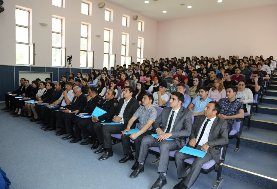 Ağcabədidə Narkomaniyaya və Zorakılığa qarşı Mübarizə üzrə Gənclərin Regional Forumu keçirilib