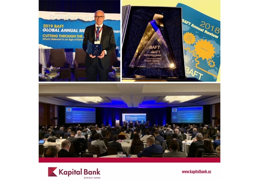 ®  “Kapital Bank” BAFT-ın Qlobal İllik Toplantısında iştirak edib