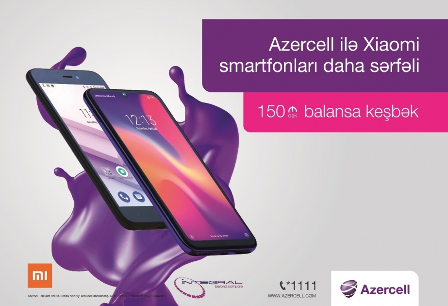 ®  Get Xiaomi smartphone this spring and receive a present from Azercell!