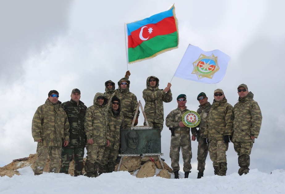Dövlət Təhlükəsizliyi Xidməti “Heydər zirvəsi”nə yürüş təşkil edib