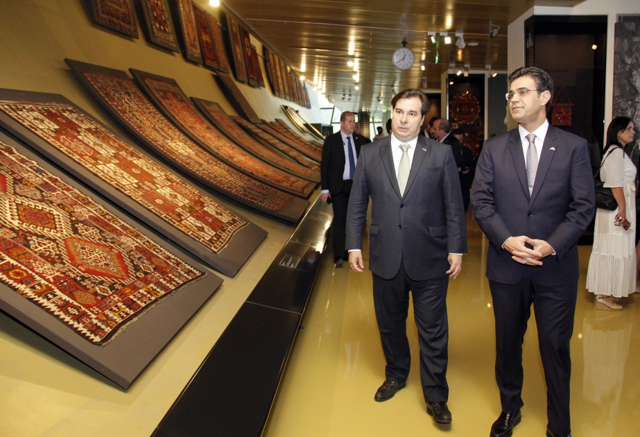 Braziliya Federativ Respublikası Milli Konqresinin Deputatlar Palatasının sədri Xalça Muzeyində olub