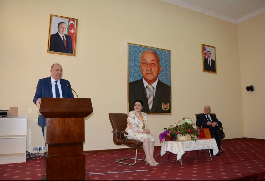 Tərtərdə professor Rasim Axundovun 80 illik yubileyi qeyd edilib