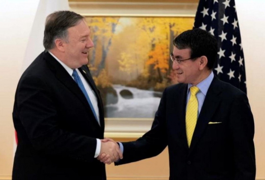 Taro Kono və Maykl Pompeo Şimali Koreyanın son raket sınağını müzakirə ediblər