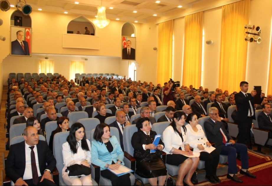 Masallıda Azərbaycan Kənd Bələdiyyələrinin Milli Assosiasiyasının ümumi yığıncağı keçirilib