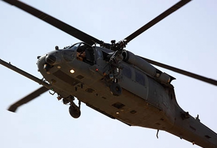 Venesuelada hərbi helikopter qəzaya uğrayıb