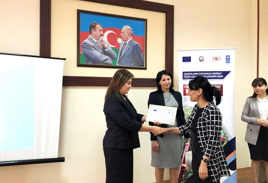 Naxçıvanda keçirilən “Gələcəyini planlaşdır” təlimlərinin ikinci mərhələsi yekunlaşıb