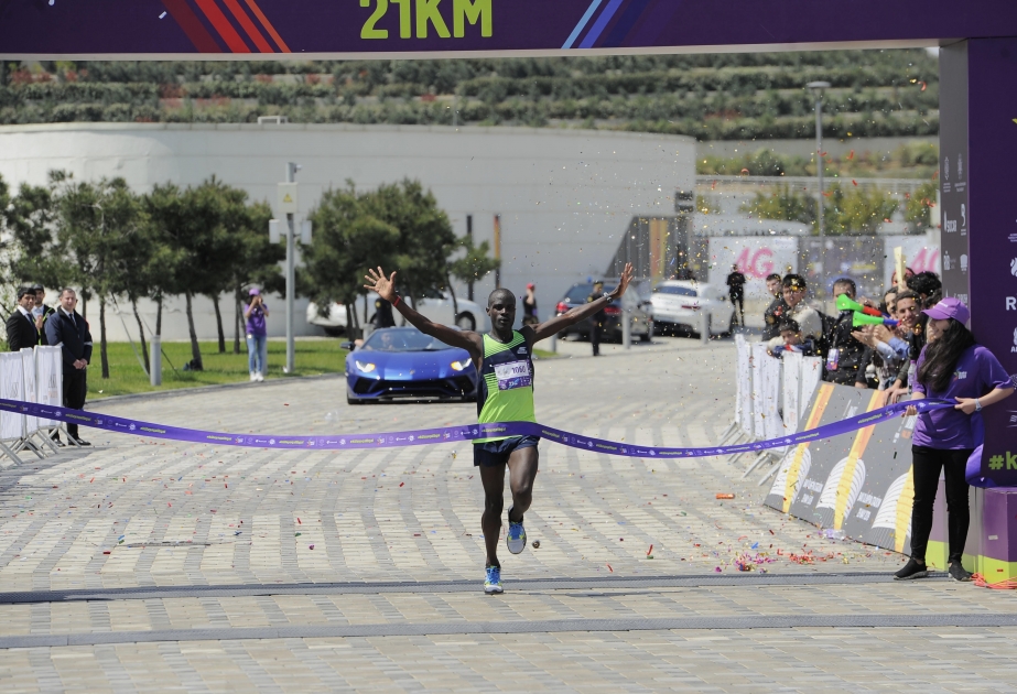 Heydər Əliyev Fondunun təşkilatçılığı ilə keçirilən “Bakı Marafonu 2019”un qalibi müəyyənləşib