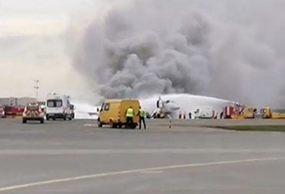 At least 13 die in plane fire at Moscow airport