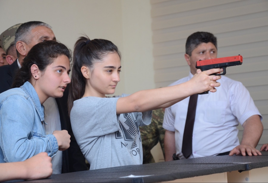 Ağcabədidə atıcılıq yarışının qalibləri mükafatlandırılıb
