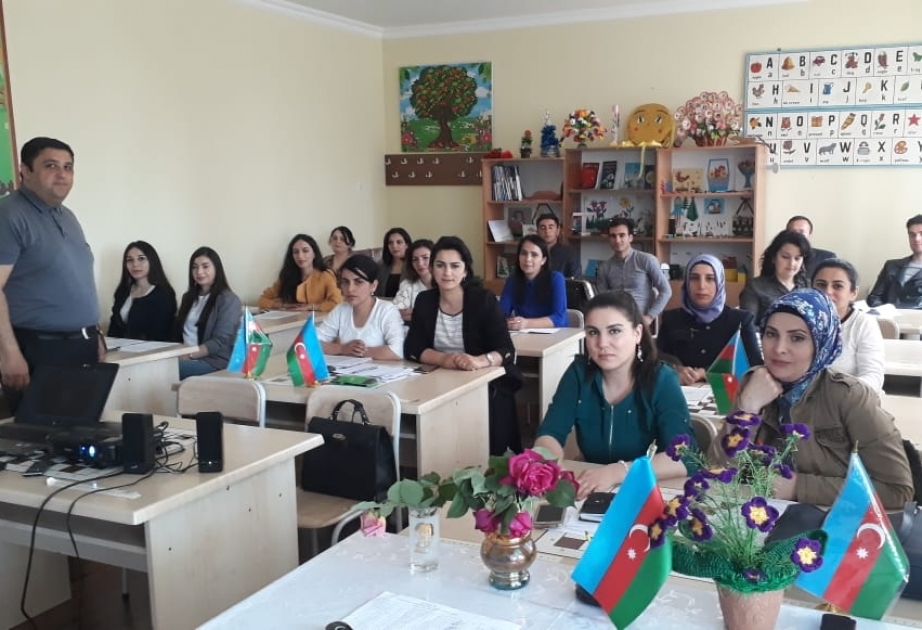 DİM-in Göyçay regional bölməsi zal nəzarətçisi olmaq istəyənlər üçün təlimlər keçirib