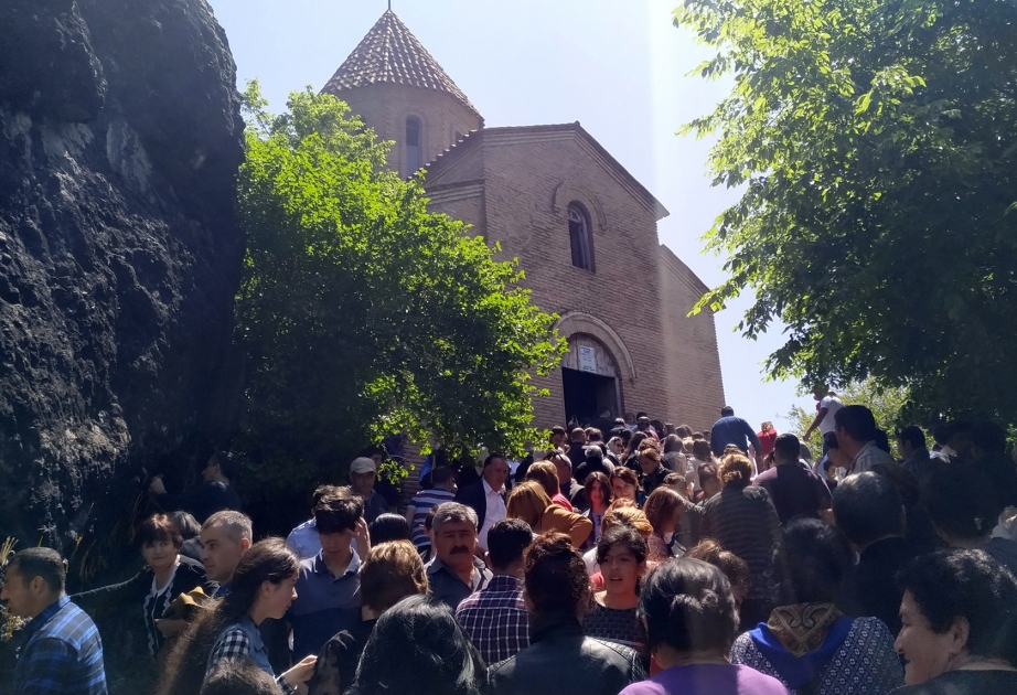 Qax rayonunda Kürmükoba bayramı qeyd olunub