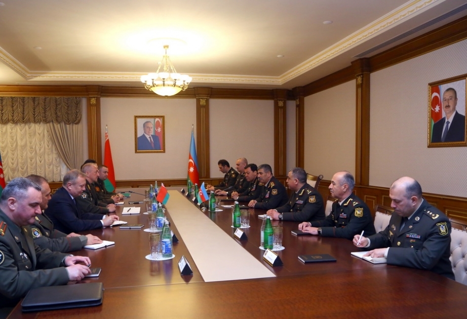 Azərbaycan ilə Belarus arasında hərbi-texniki əməkdaşlığın inkişaf perspektivləri müzakirə olunub