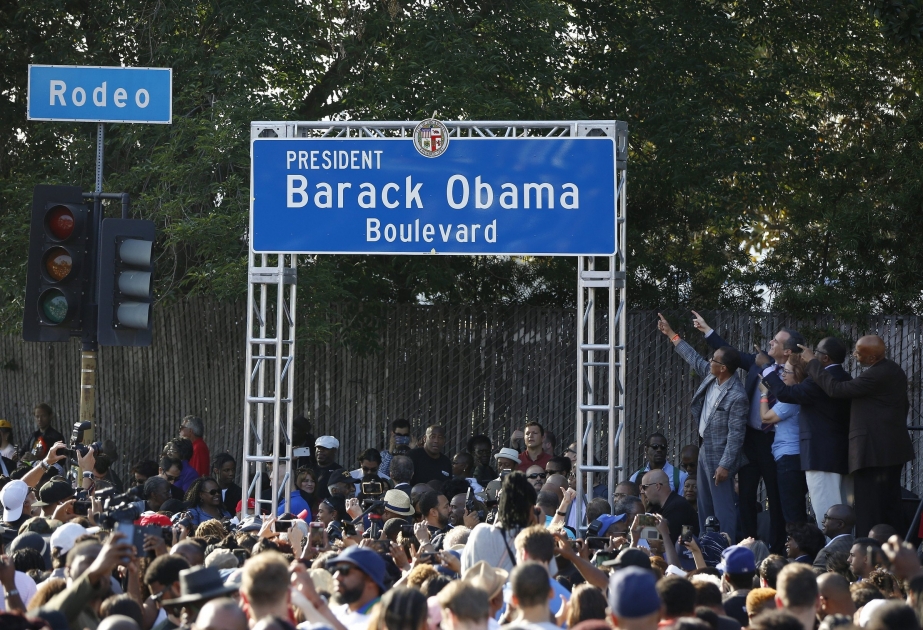Los-Ancelesdə ABŞ-ın sabiq Prezidenti Barak Obamanın adını daşıyan küçə olacaq