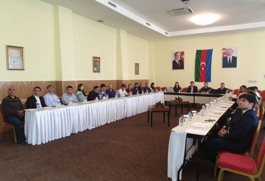 Şəkidə turizm sektorunun nümayəndələri miqrasiya sahəsində məlumatlandırılıblar