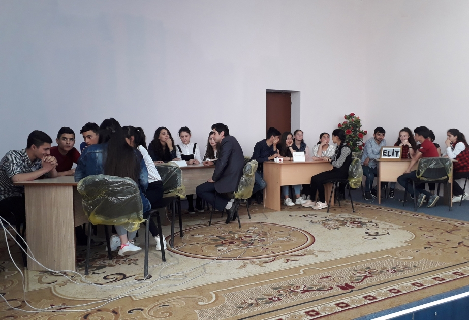Ağcabədidə “Breyn-rinq” intellektual bilik yarışı üzrə rayon birinciliyinin qalibləri müəyyənləşib