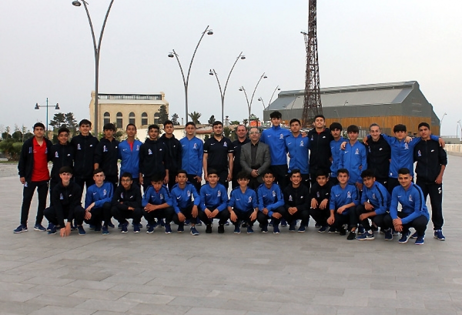 Azərbaycanın U-16 millisinin üzvləri üçün məşğələ təşkil olunub
